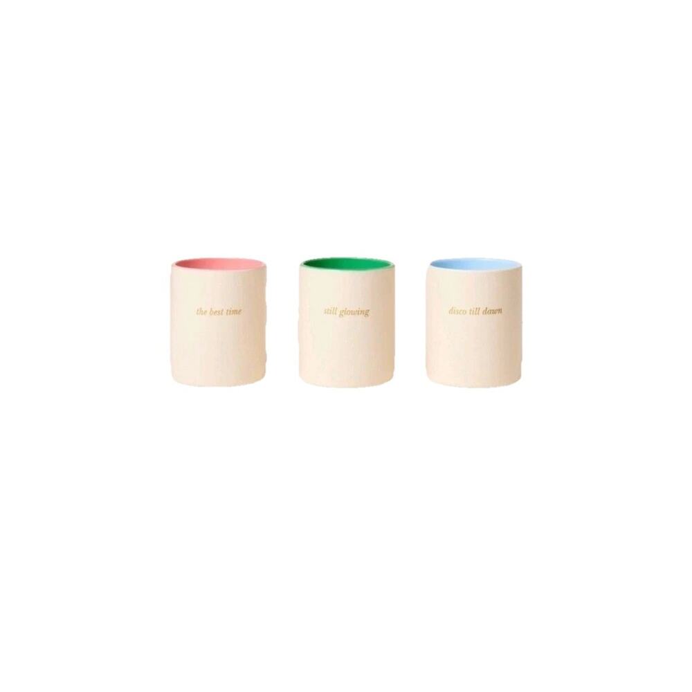 Kate Spade Ceramic Jar Candle Gift Set 3 Pc Trio Target Collab New 198850041455